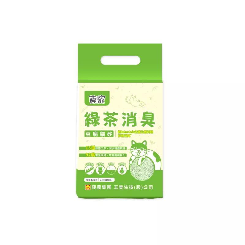 尊寵 綠茶消臭豆腐砂