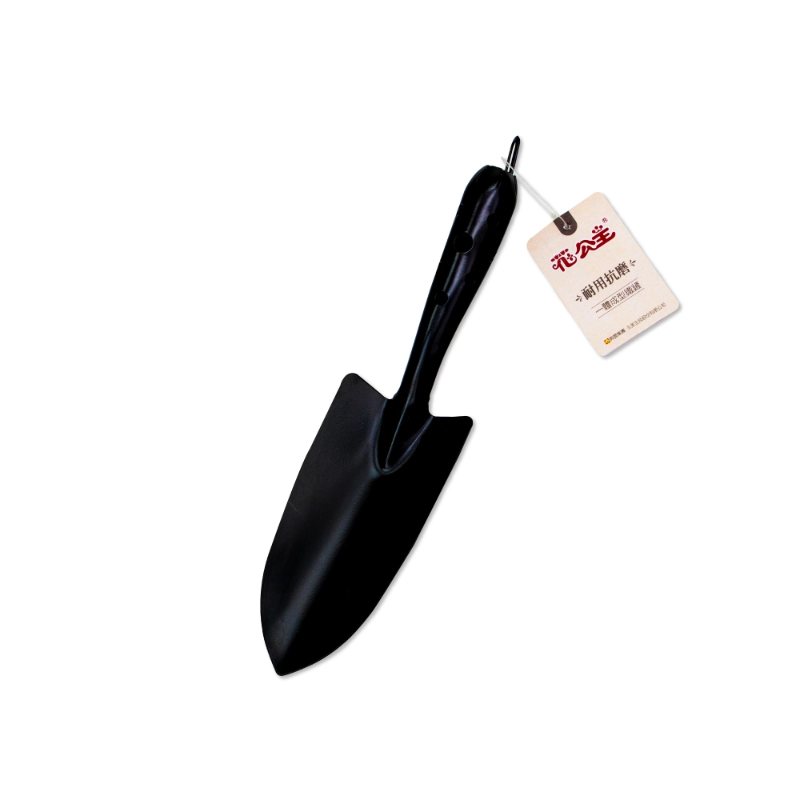 花公主 一體成型鐵鏟 (黑)