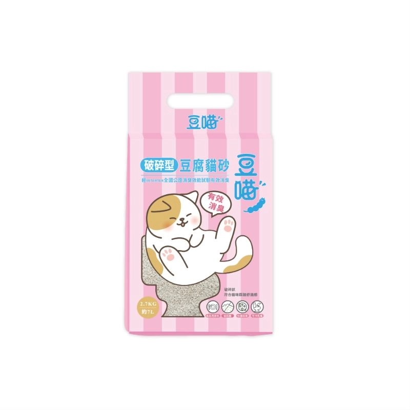豆喵 破碎型消臭豆腐貓砂